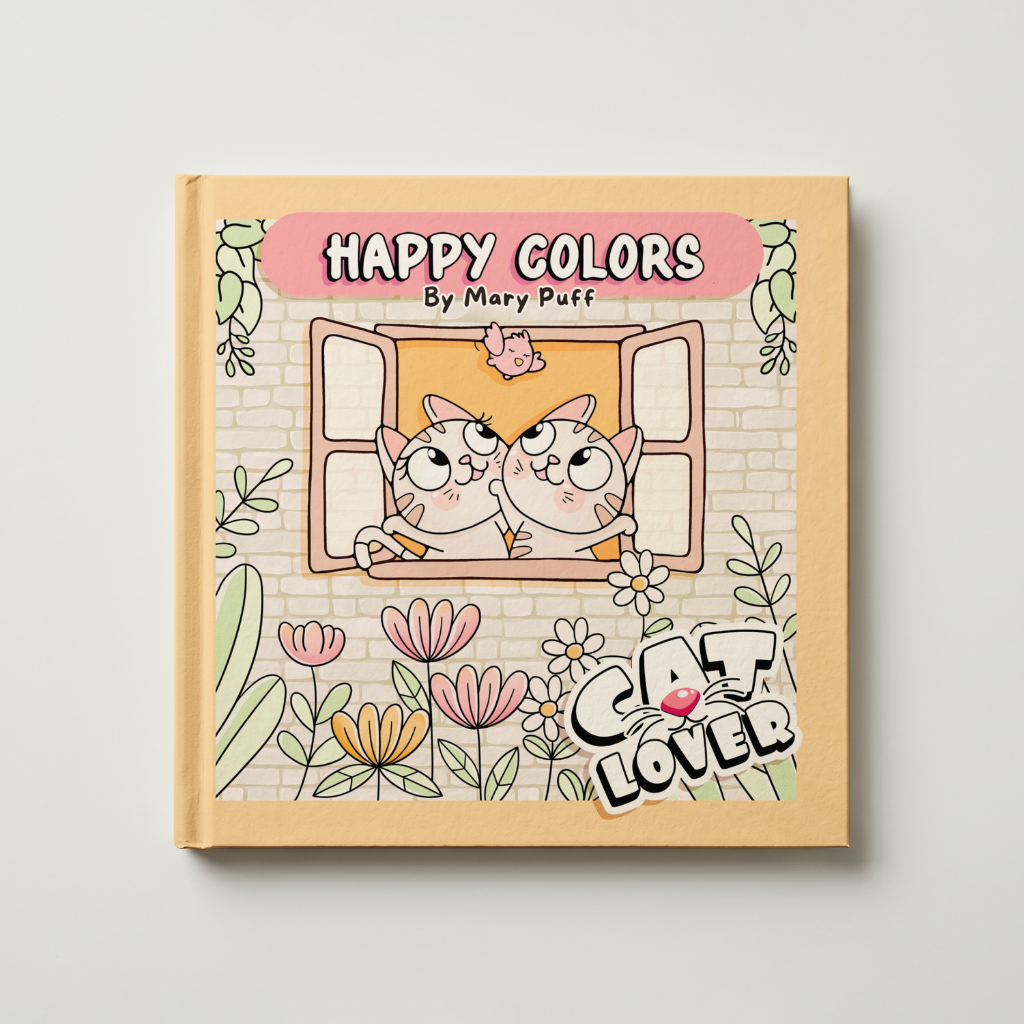 Cat Lover Kids – Coloring Book