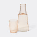 Heirloom Ribbed Carafe Honey