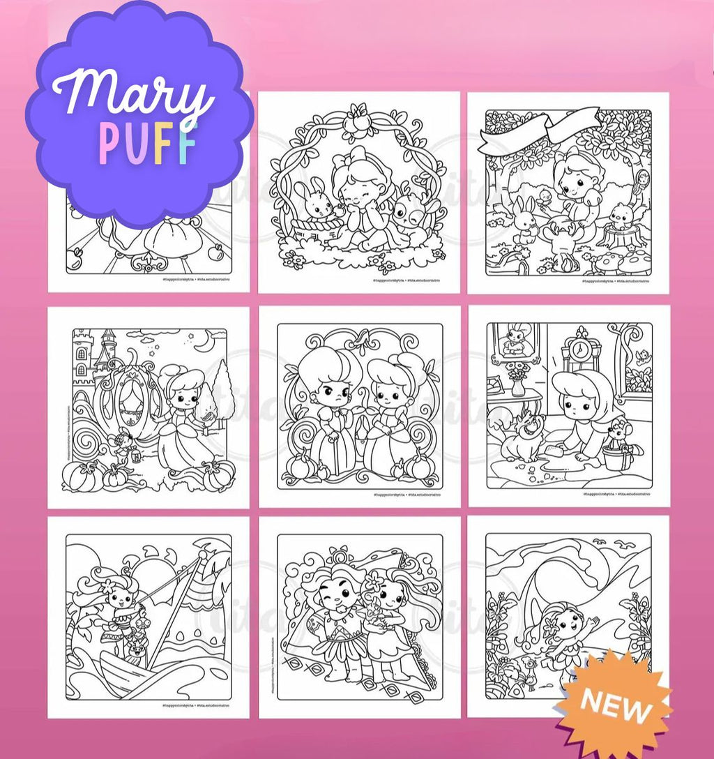 The Princess Vol. 1 - Coloring Book