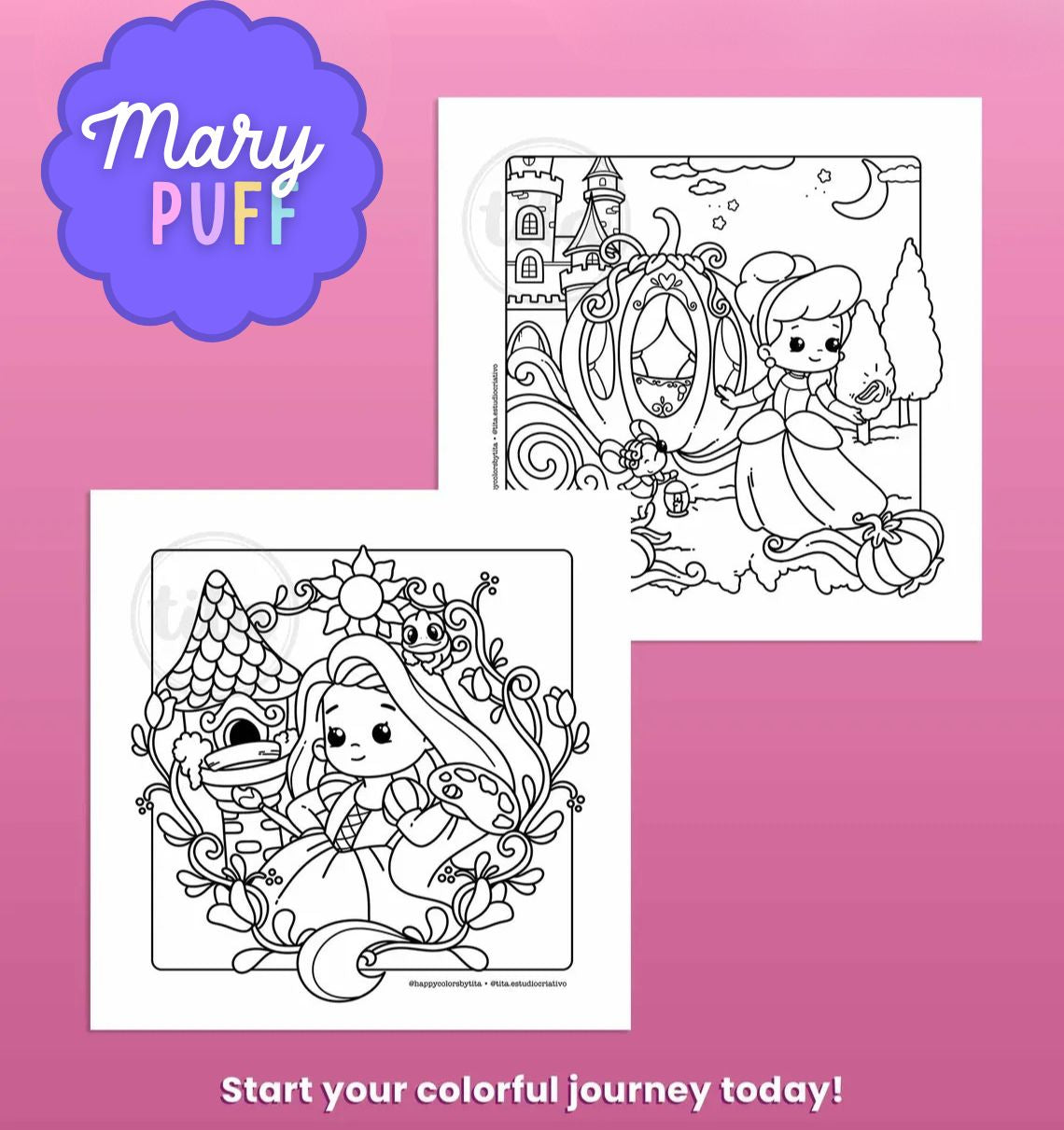 The Princess Vol. 1 - Coloring Book