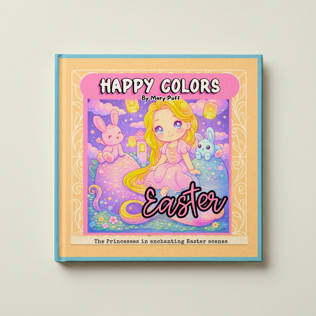 Magical Easter - Coloring Book
