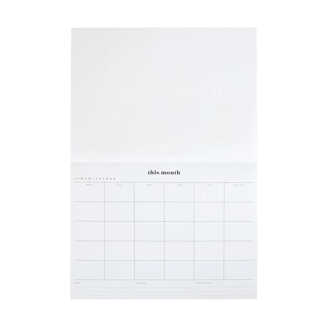 Monthly Desk Pad Planner - Large A4 To-Do List & Productivity Tracker
