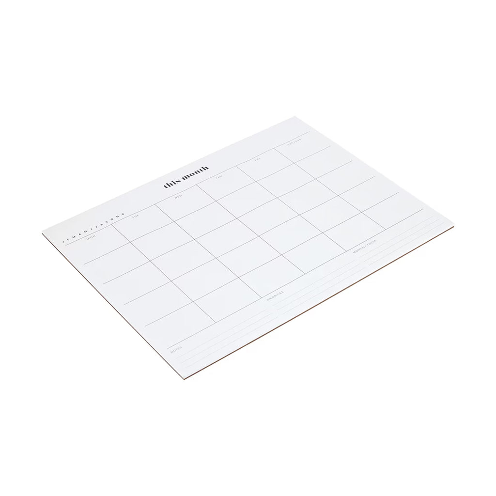 Monthly Desk Pad Planner - Large A4 To-Do List & Productivity Tracker