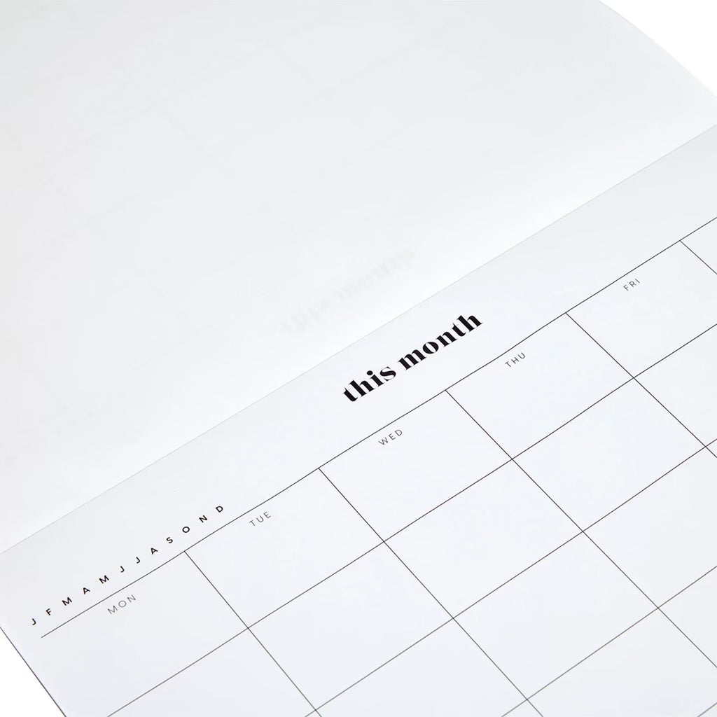Monthly Desk Pad Planner - Large A4 To-Do List & Productivity Tracker