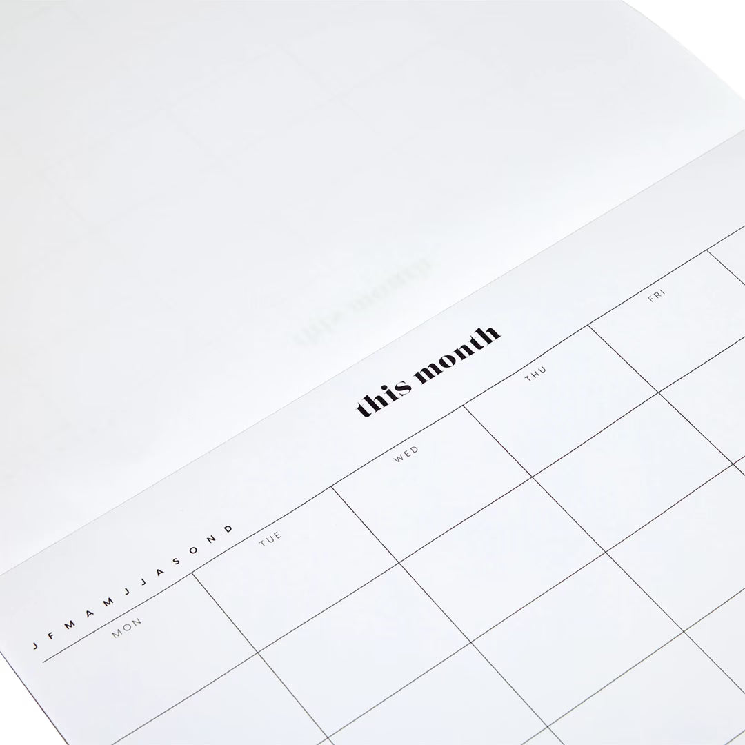 Monthly Desk Pad Planner - Large A4 To-Do List & Productivity Tracker