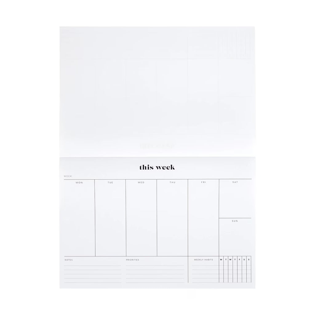 Weekly Desk Pad Planner - A4 Weekly To-Do List & Productivity Organizer