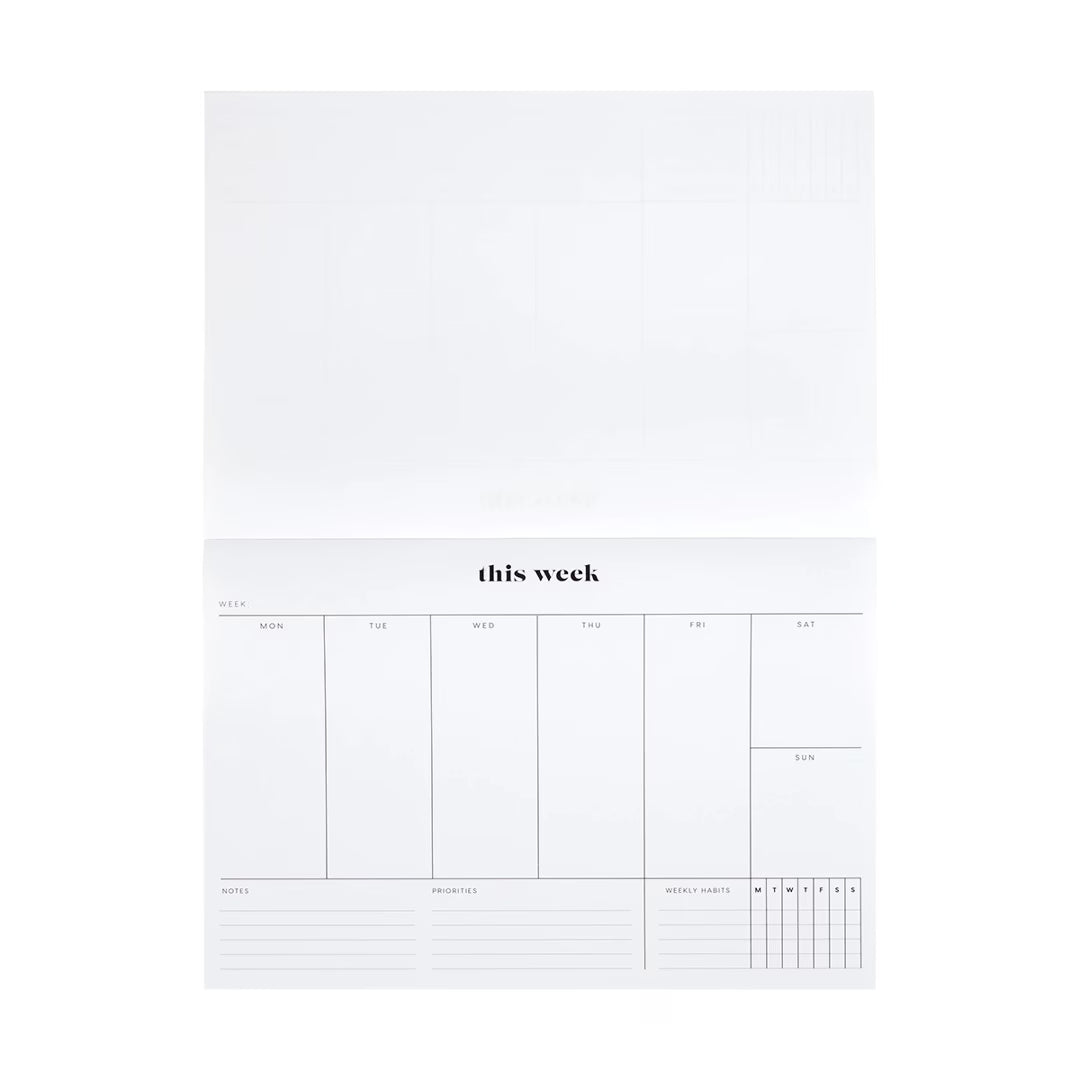 Weekly Desk Pad Planner - A4 Weekly To-Do List & Productivity Organizer