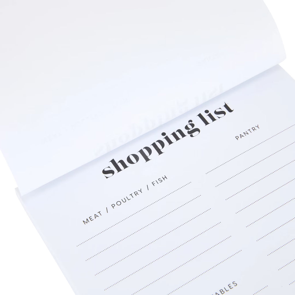 Shopping List Notepad with Pencil - Magnetic To-Do List & Grocery Planner