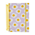 Cute Egg Design Spiral Notebook - A5 Ruled Journal for Planning & Notes