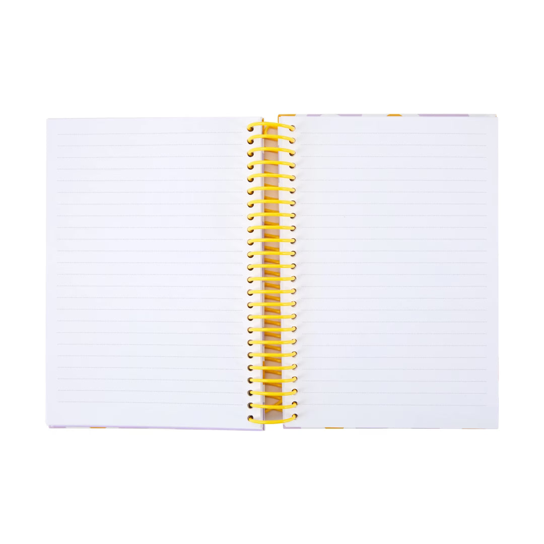 Cute Egg Design Spiral Notebook - A5 Ruled Journal for Planning & Notes