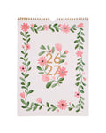 2026/2027 Floral Wall Calendar - 18-Month Hanging Planner