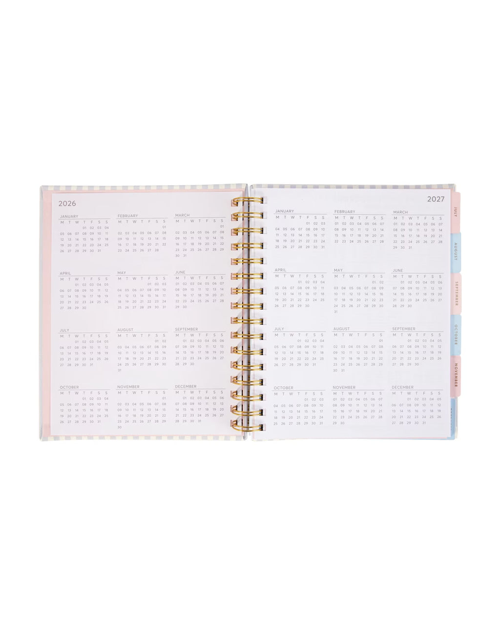 2026/2027 Weekly Diary - Floral