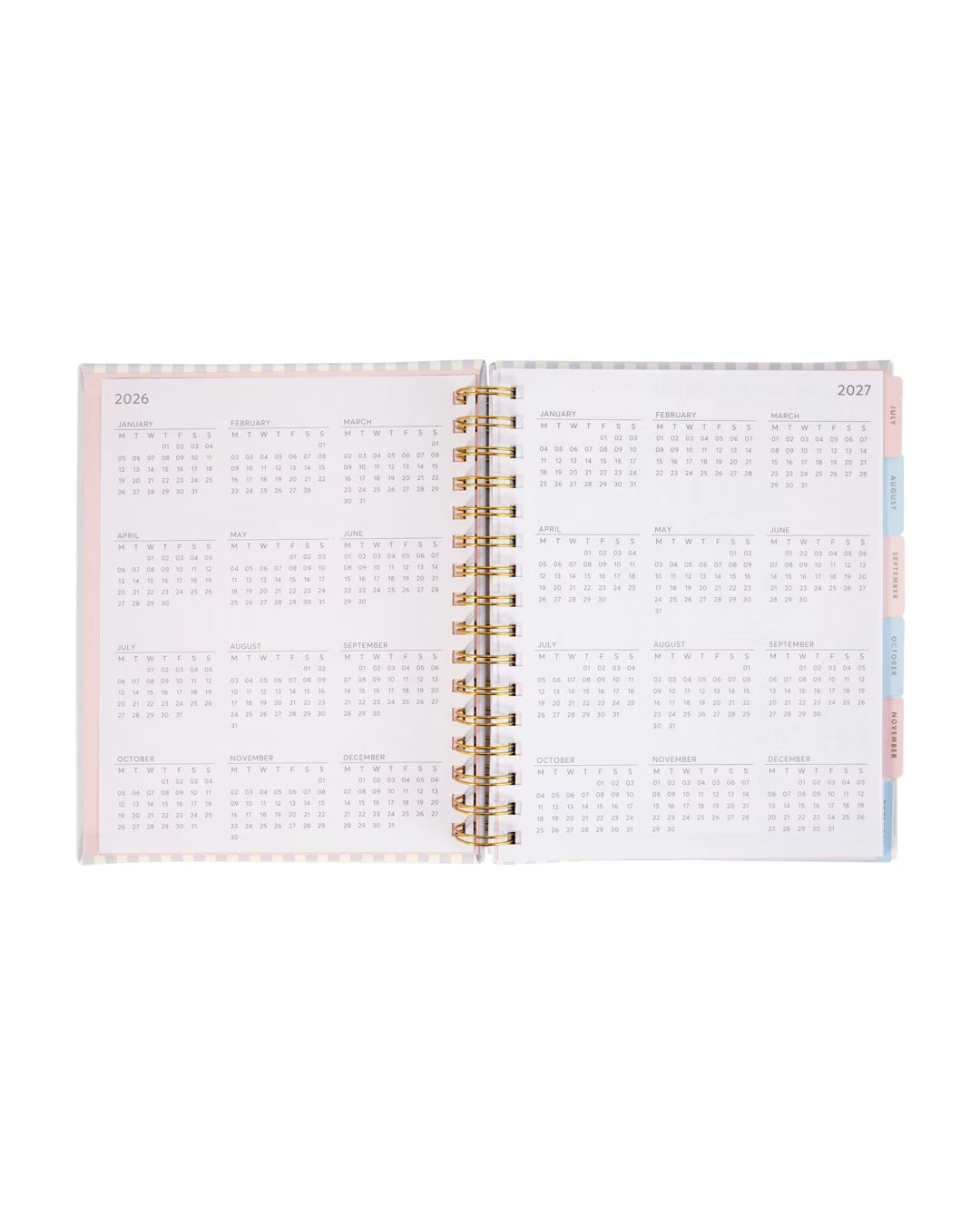 2026/2027 Weekly Diary - Floral