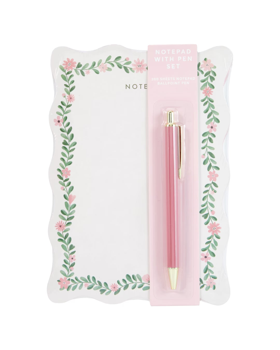 Elegant Notepad with Pen Set - A5 Writing Journal & Daily Planner