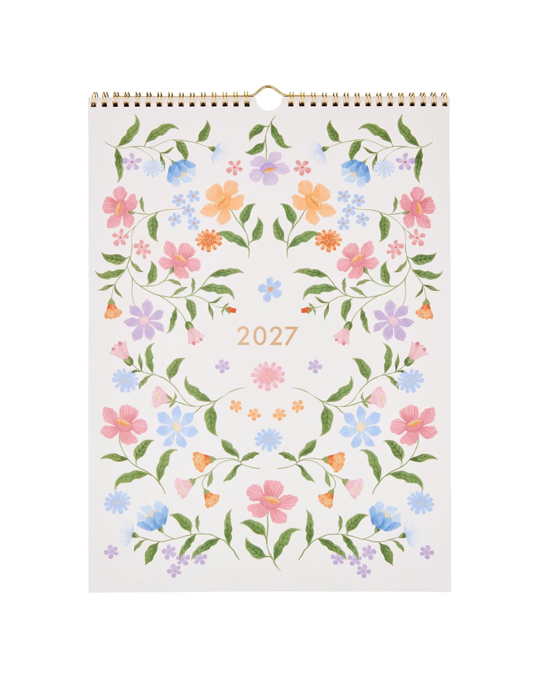 2027 Wall Flower Calendar