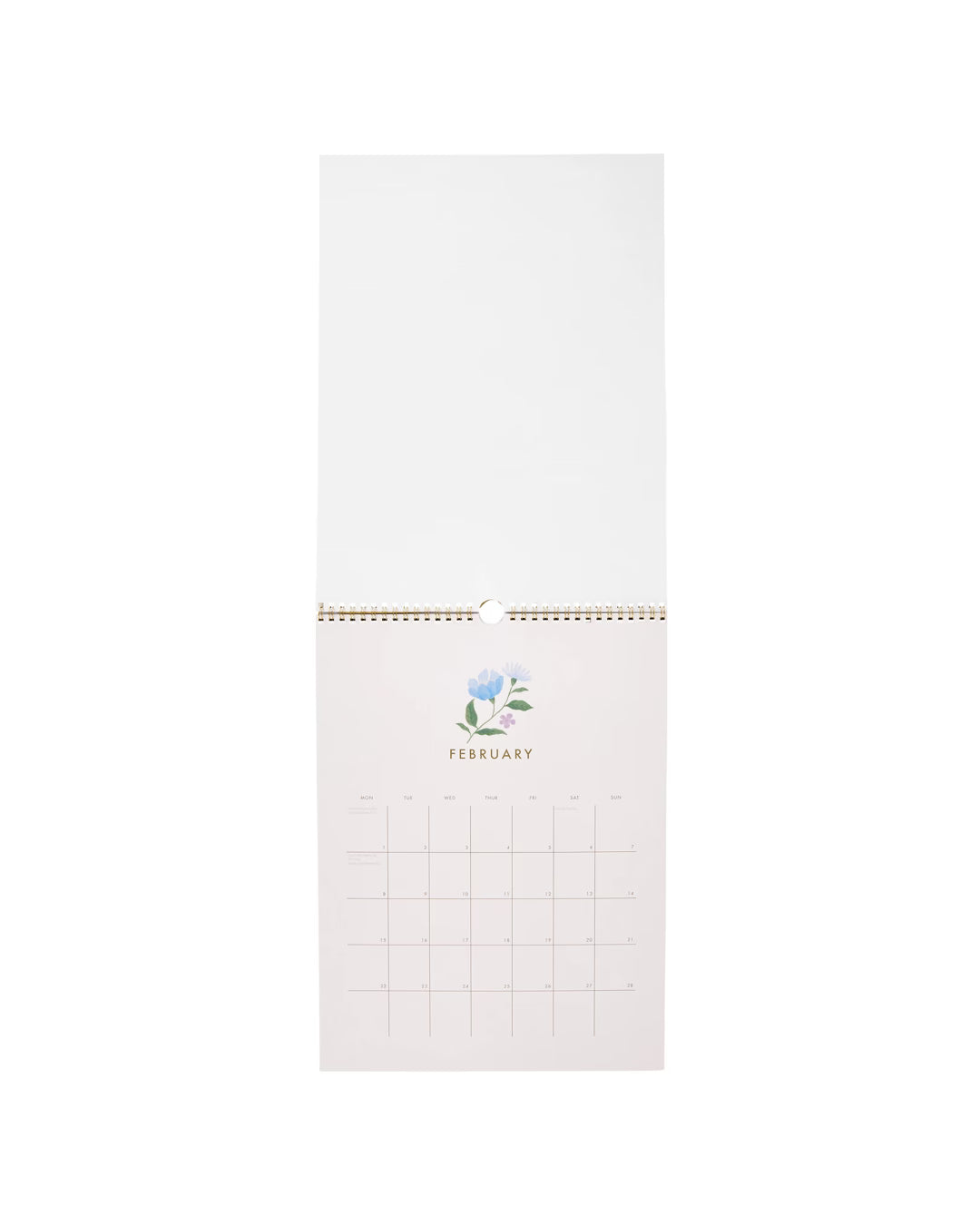 2027 Wall Flower Calendar