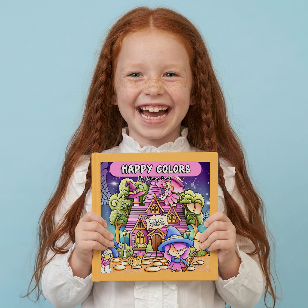 Witch School - Coloring Book