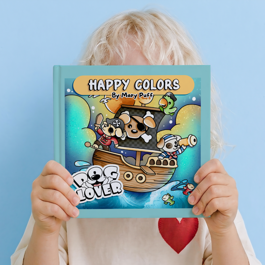 Dog Lover Kids - Coloring Book
