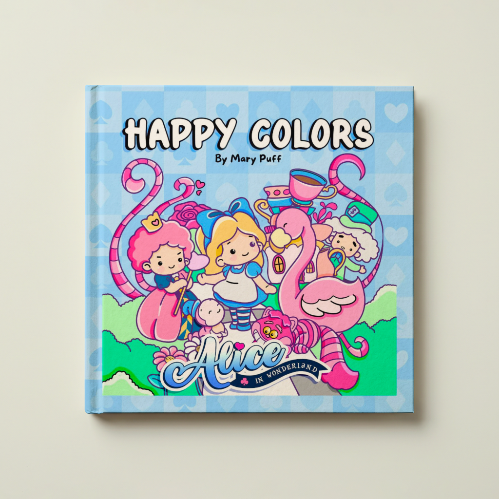 Alice in Wonderland - Coloring Book