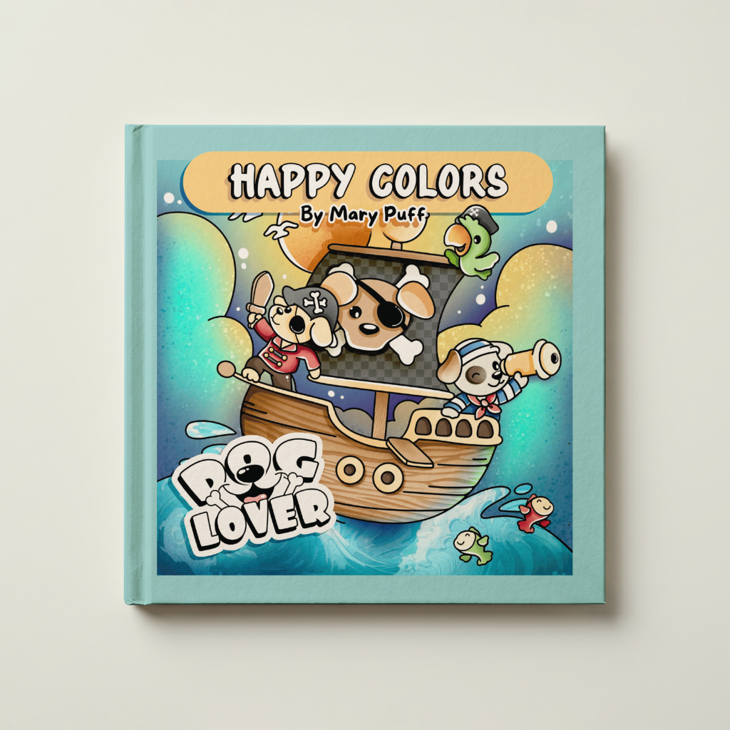 Dog Lover Kids - Coloring Book