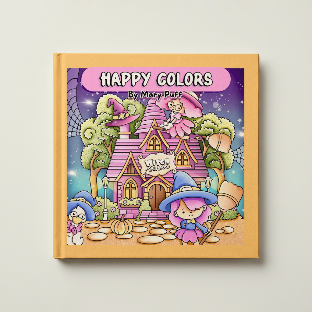 Witch School - Coloring Book