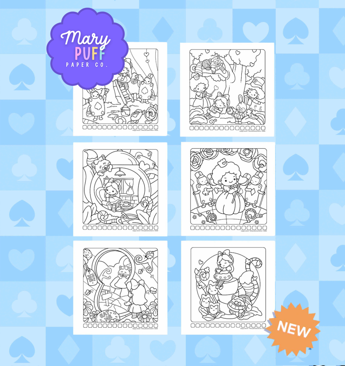Alice in Wonderland - Coloring Book