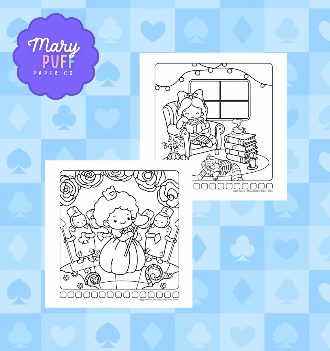 Alice in Wonderland - Coloring Book