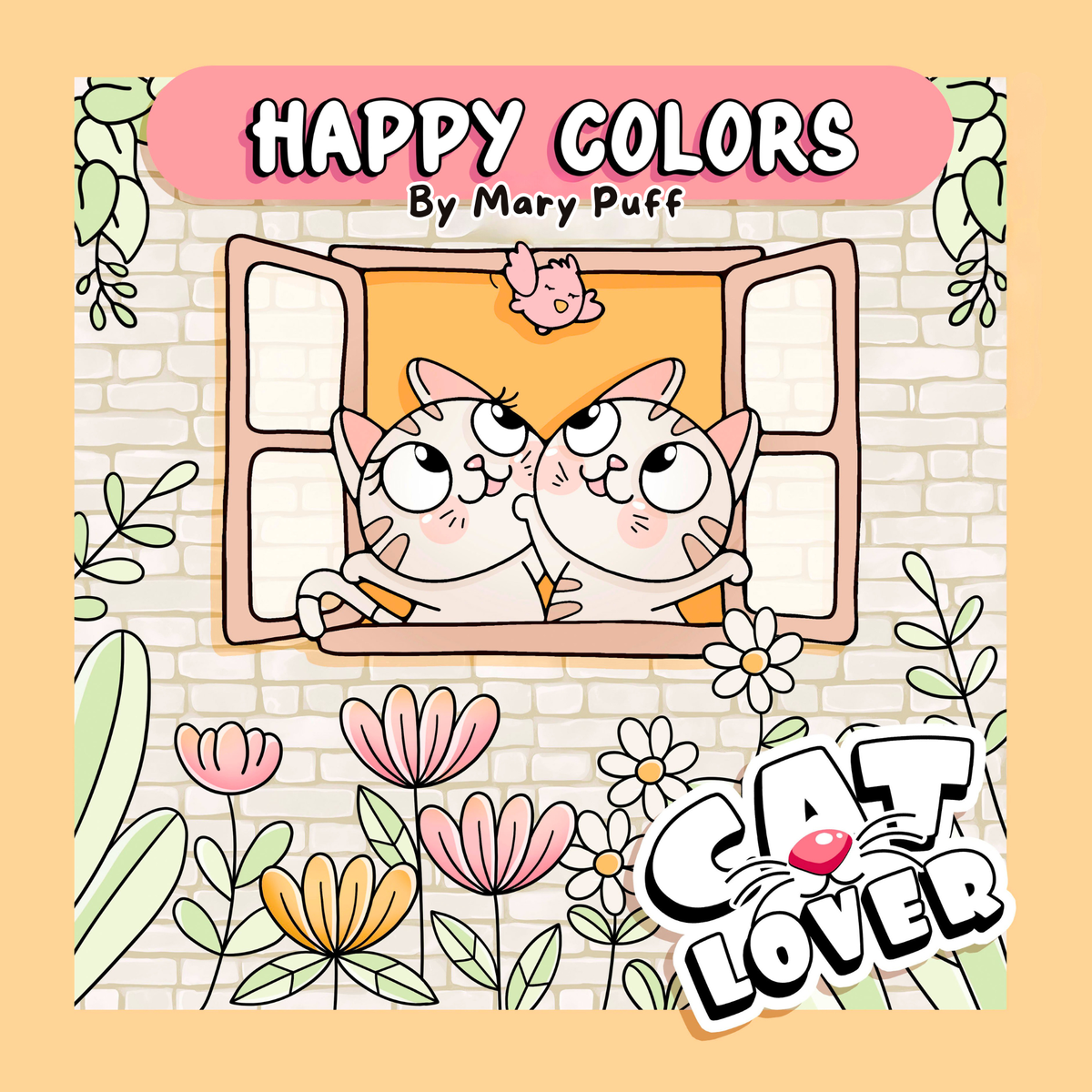 Cat Lover Kids – Coloring Book