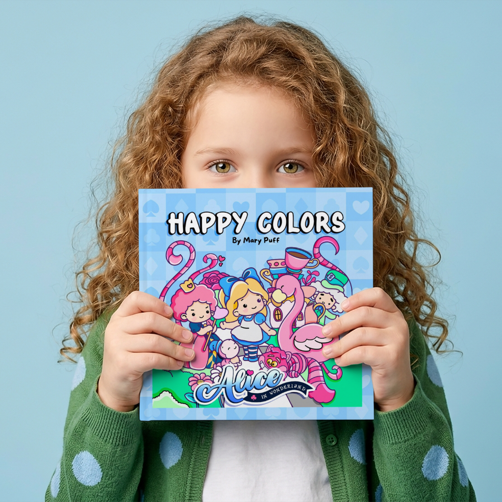 Alice in Wonderland - Coloring Book