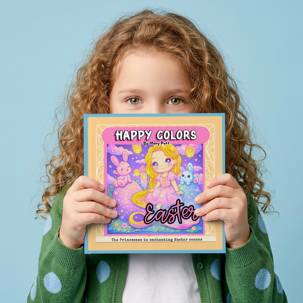 Magical Easter - Coloring Book