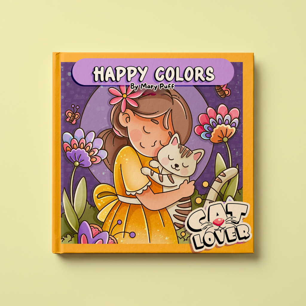 Love Cats - Coloring Book