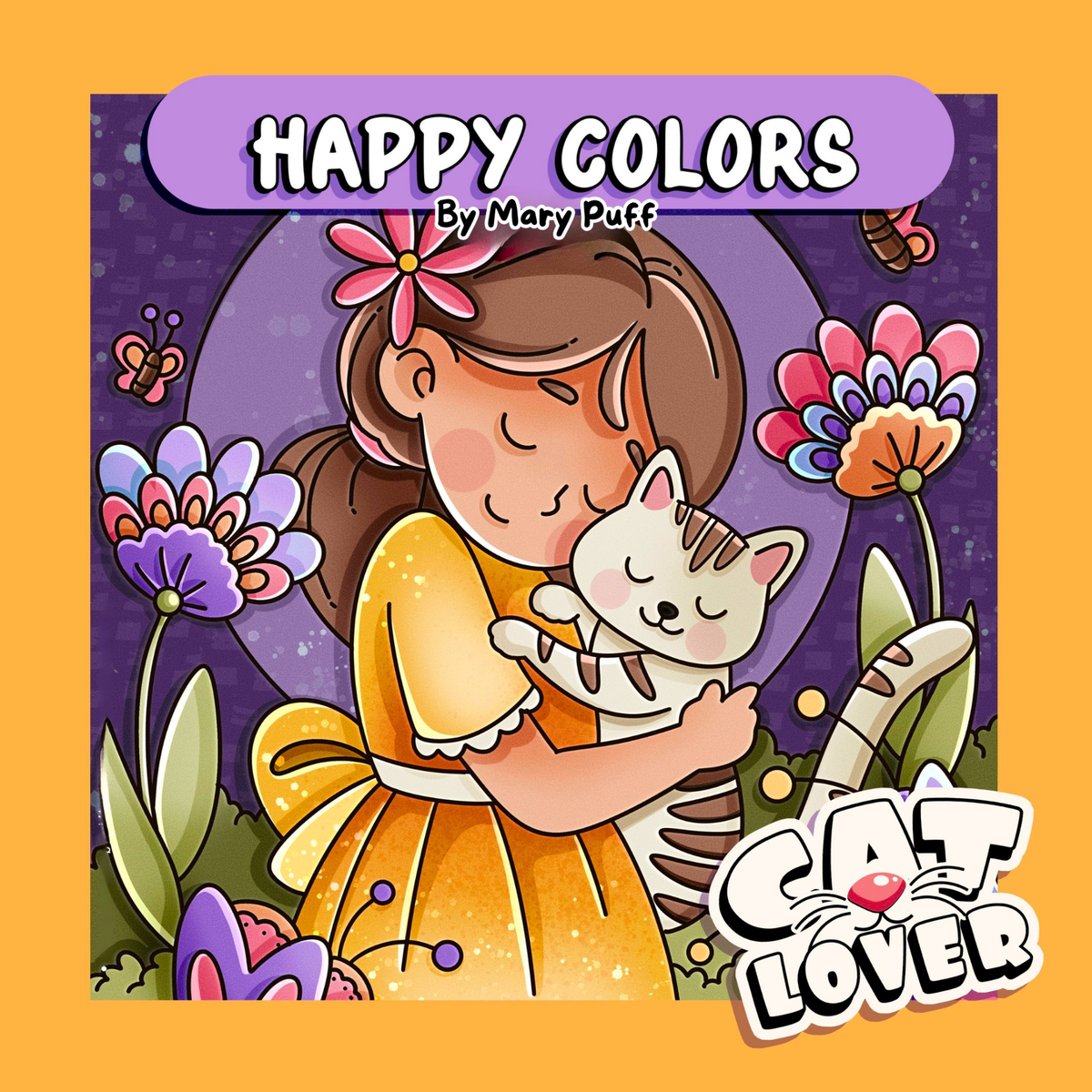 Love Cats Teen & Adult - Coloring Book