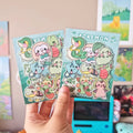 Grass Pokemon Starter Sticker Pack of 9
